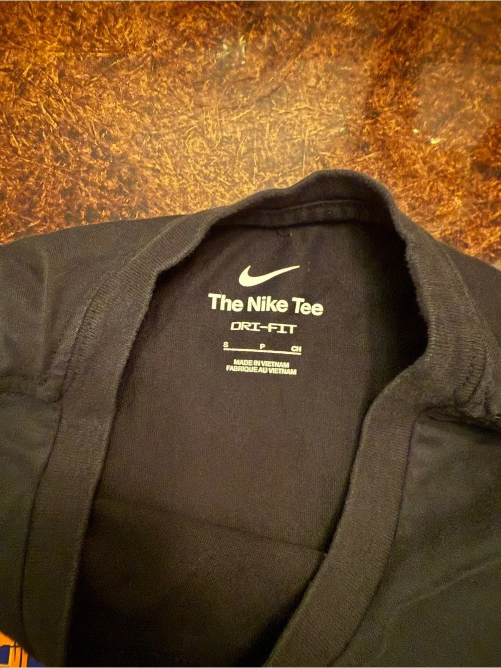 Nike Black Tune Squad Graphic Short Sleeve Tee